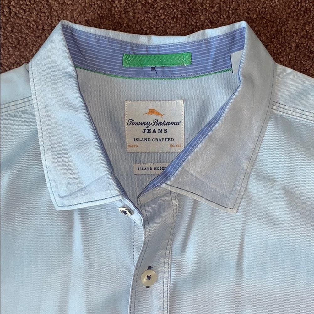 EUC Tommy Bahama Button Down, XL